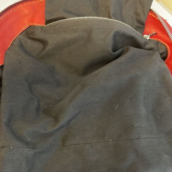 Reduced—CHLOE vintage Edith Dome Bowler red calfskin leather satchel tote, VGC - Picture 8 of 16